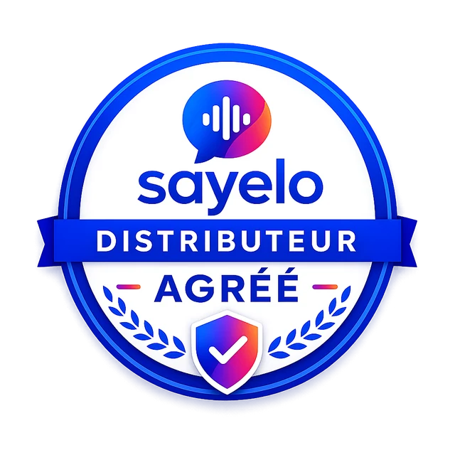 Badge Distributeur Agréé Sayelo